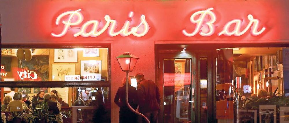 Treffpunkt der Schönen und Reichen. Die Ex-Wirte allerdings wollen an der „Paris Bar“ nie viel verdient haben. Foto: dapd/Eisele