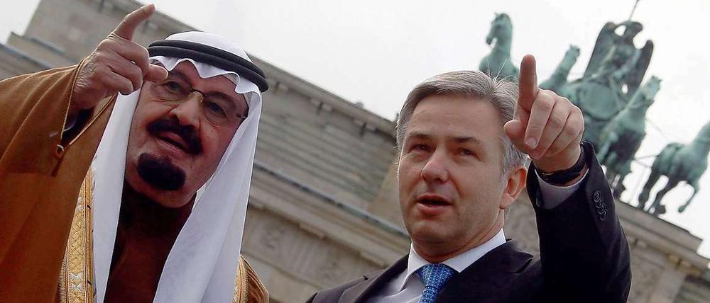 Klaus von Arabien: Wowereit empfing schon Saudi-König Abdallah in Berlin. Nun ist der Regierende auf die arabische Halbinsel gereist.