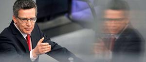 Bundesinnenminister de Maizière