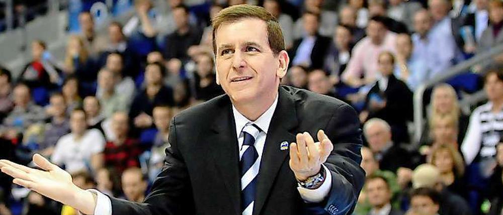 Noch nichts in der Hand: Albas Trainer Muli Katzurin will kein konkretes Saisonziel ausgeben.