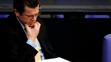 Verteidigungsminister Karl-Theodor zu Guttenberg.
