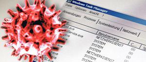 Angriff abgewehrt. Eine Firewall schützt den Computer vor Angriffen von außen. Foto: dpa