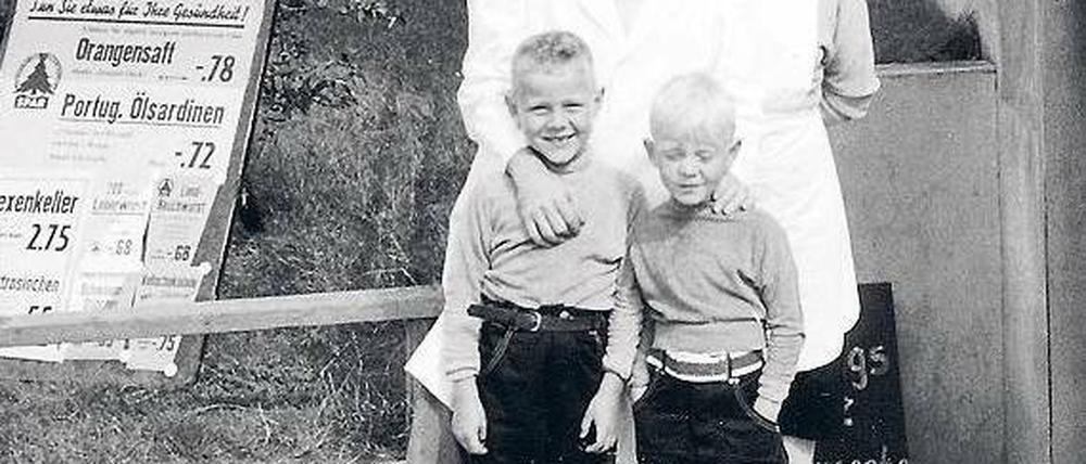 Vertrieben. Franz Bachert mit seiner Familie in den 50er Jahren. Foto: HR