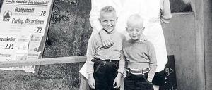 Vertrieben. Franz Bachert mit seiner Familie in den 50er Jahren. Foto: HR