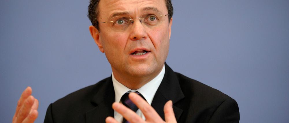 Bundesinnenminister Hans-Peter Friedrich.