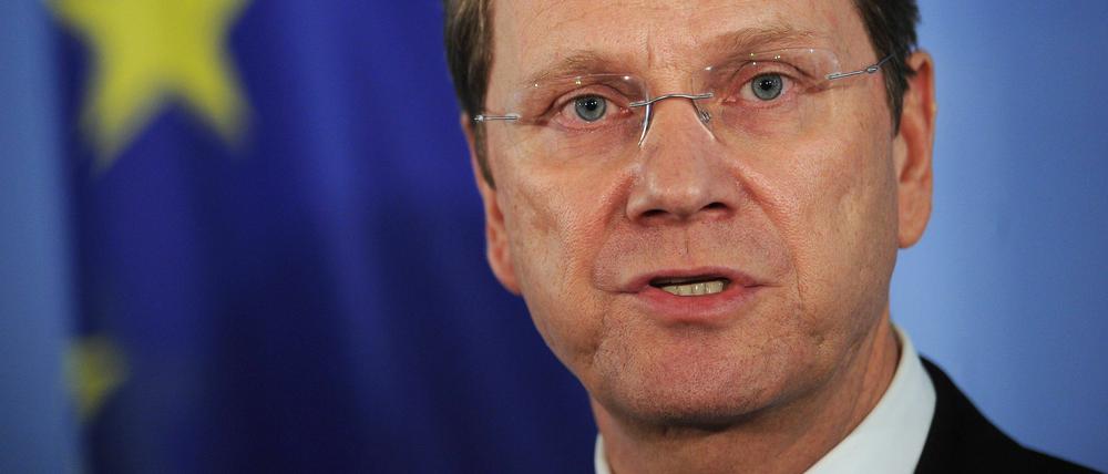 Bundesaußenminister Guido Westerwelle.