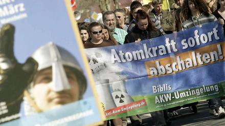 Im vergangenen September kamen 100.000 Atomkraftgegner nach Berlin.