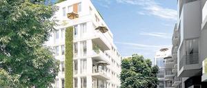 Umstrittener Neubau. Gegner der „Choriner Höfe“ machen mit Flyern Stimmung gegen das Projekt. 
