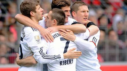 Wieder alles im Griff: Die Bayern können noch gewinnen.