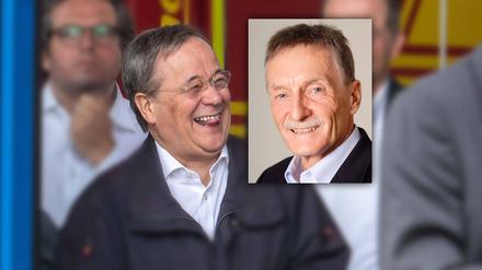Ein folgenreicher Moment: Laschet lacht während eines Besuchs im überfluteten Gebiet. Psychologe Peter Walschburger erklärt, was dieses Bild bei vielen Betrachtern auslöst.