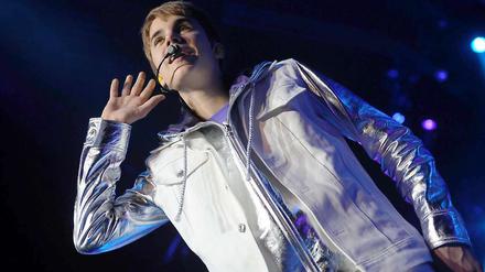 Justiiiin! Der umschwärmte Jungstar sang am Sonnabend alle seine Hits.