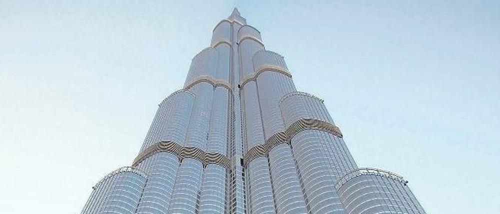 Hoch hinaus. Der Burj Khalifa ist das höchste Haus der Welt – und zugleich Sinnbild für Dubais rastloses Streben nach Superlativen.
