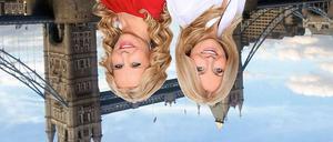 RTL steht Kopf, und nicht nur RTL: Frauke Ludowig und Katja Burkard (rotes Kleid) werden am 29. April die „emotionalsten Momente“ bei der Wedding-Sause bejubeln.