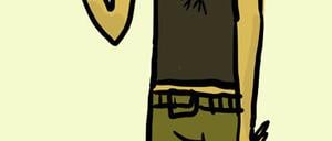 Der Künstler im Selbstporträt.