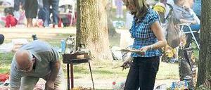 Es geht nicht nur um die Wurst. Der Andrang der Griller am Osterwochenende setzt dem noch frischen Grün zu. 