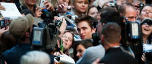 Er ist es. Auf wie vielen Handycams und Filmspeicherkarten Robert Pattinson wohl am Mittwochabend verewigt wurde?