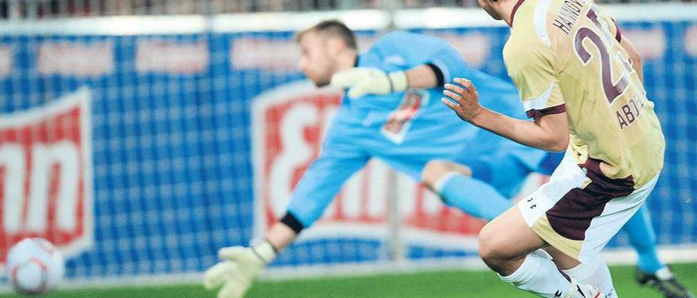 Treffer im Fernduell.