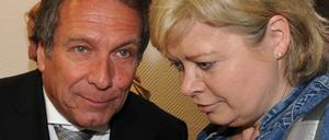 Umstritten. Die Linken-Parteichefs Klaus Ernst und Gesine Lötzsch. 