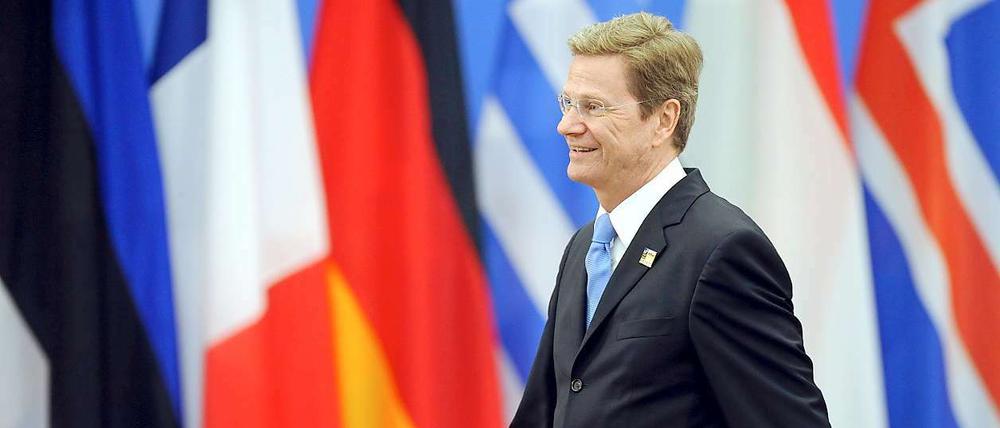 Außenminister Guido Westerwelle (FDP).