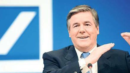 Spitzenverdiener. 2,1 Milliarden Euro blieben der Deutschen Bank nach Steuern. Das war der zweithöchste Quartalsgewinn in der Firmengeschichte.Foto: dapd
