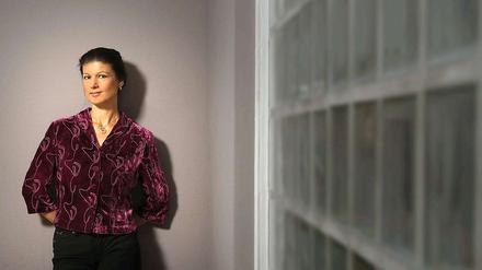 Die Vizevorsitzende der Linken: Sahra Wagenknecht.