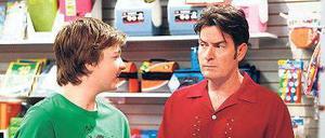 Zu lange in der Welt, um über Nacht zu verschwinden. Charlie Sheen in der Pro-7-Serie „Two and a Half Men“.