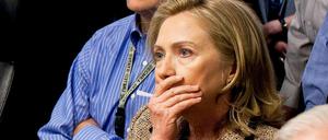 Sieht so jemand aus, der gerade hustet? Hillary Clinton im Situation Room des Weißen Hauses während des Einsatzes, bei dem Osama bin Laden getötet wurde.