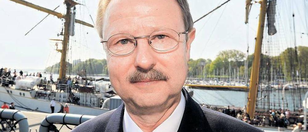 Marine-Inspekteur Schimpf hält eine Rückkehr des suspendierten Gorch-Fock-Kommandanten Schatz für möglich. Foto: dpa