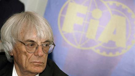 Der Chef. Bernie Ecclestone ist inzwischen 80. Es mehren sich die Zweifel, dass er das Geschehen noch überblickt.