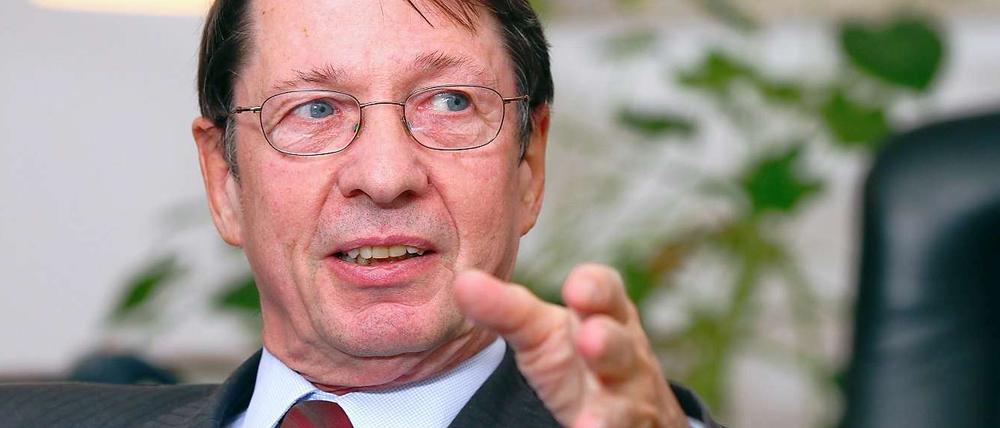 Berlins Innensenator Ehrhart Körting (SPD)