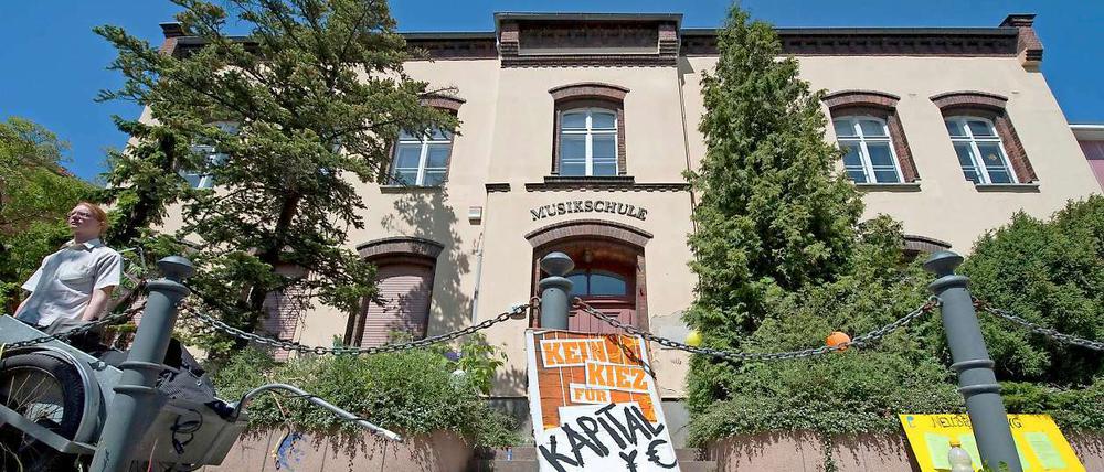 Ehemalige Musikschule in der Falkenberger Straße in Weißensee.