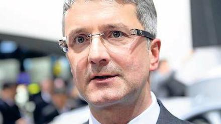 Audi-Chef Rupert Stadler kann sich vorstellen, dass in Zukunft mit Wasserstoff gefahren wird. 