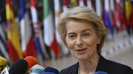 Soll für die ganz EU sprechen, trotz 27 verschiedener nationaler Interessen: Kommissionspräsidentin Ursula von der Leyen. 