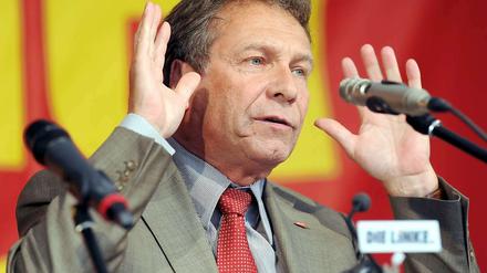 Linke-Parteichef Klaus Ernst