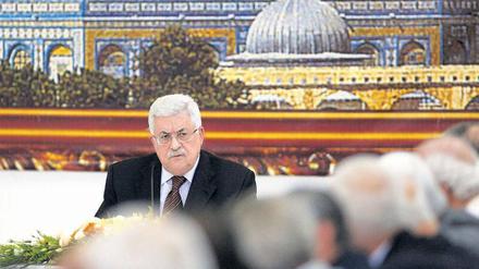 Präsident Mahmud Abbas hat bei einem Treffen der PLO in Ramallah angekündigt, er werde für die UN-Anerkennung eines Palästinenserstaates kämpfen.