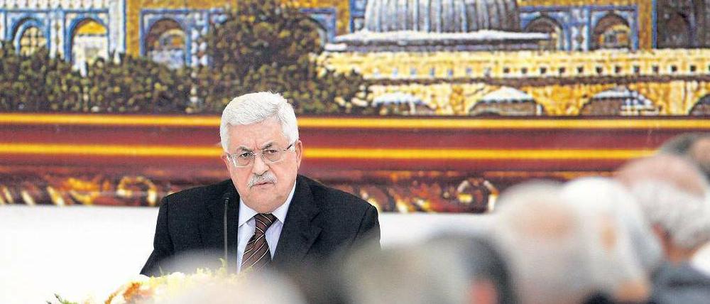 Präsident Mahmud Abbas hat bei einem Treffen der PLO in Ramallah angekündigt, er werde für die UN-Anerkennung eines Palästinenserstaates kämpfen. 