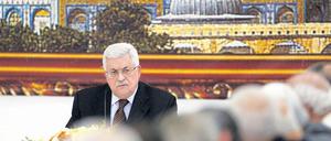 Präsident Mahmud Abbas hat bei einem Treffen der PLO in Ramallah angekündigt, er werde für die UN-Anerkennung eines Palästinenserstaates kämpfen. 