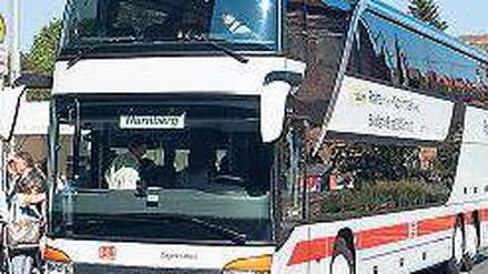 Endstation. Bus-Tickets dürften deutlich billiger sein als Zug-Fahrscheine. Foto: dpa