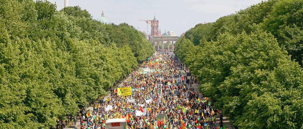 Rund 160.000 Menschen demonstrierten am 26.05.11 bundesweit für die schnelle und endgültige Abschaltung aller deutschen Atommeiler. 