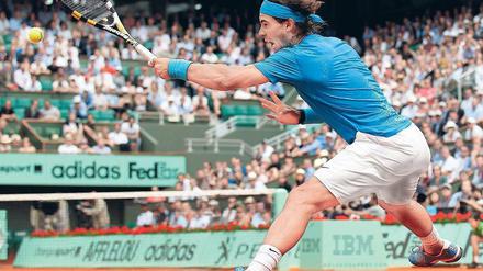 Verunsichertes Energiebündel. Rafael Nadal traut sich in Paris derzeit den Turniersieg nicht zu. 