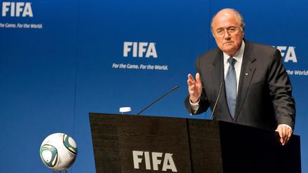 Fifa-Präsident Joseph Blatter.
