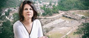 Für Annalena Baerbock wird die Flut zur Gratwanderung