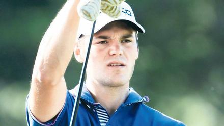 Der neue Tiger? Martin Kaymer spielt bei den US Open um den Sieg mit. Foto: AFP