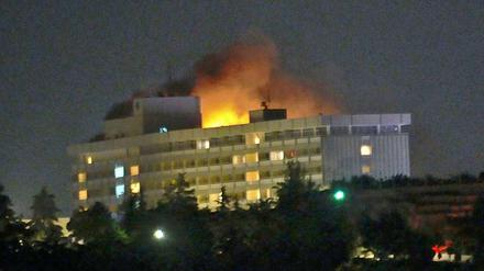 Attentäter attackierten Luxushotel in Kabul.