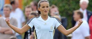 Das Gesicht des Frauenfußballs in Deutschland - nur leider spielt Fatmire Bjramaj bei dieser WM sportlich nur eine untergeordnete Rolle.