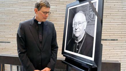 Antrittsbesuch. Freundlich, nett, aber manchmal ein bisschen gequält präsentierte sich Rainer Maria Woelki am Dienstag in Berlin.