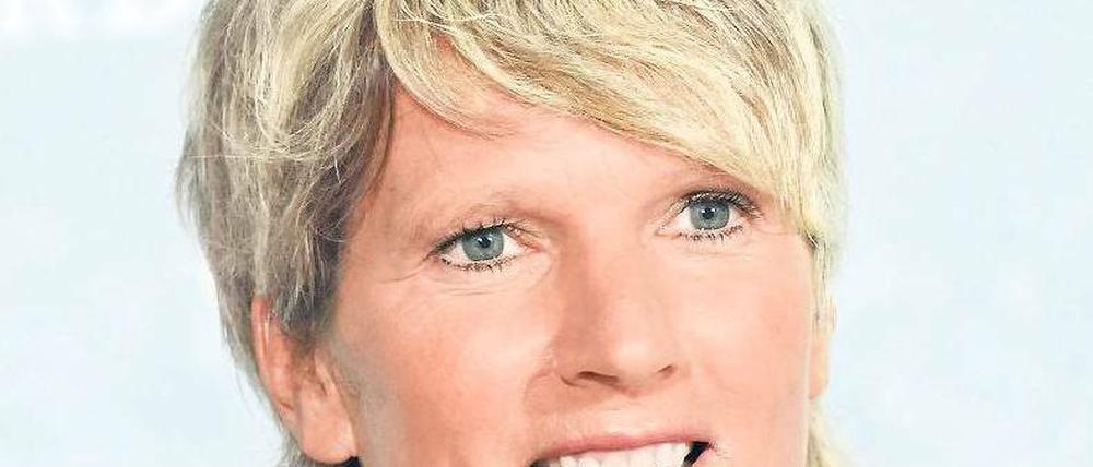 Live. Claudia Neumann wird als erste Frau WM-Spiele live kommentieren.Foto: ZDF
