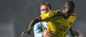 Doch zu halten. Ramos (r.), hier gegen Argentinien, bleibt bis 2015 bei Hertha.