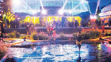 Ein Fest für alle Sinne: Die Dritte Botanische Nacht am Sonnabend bietet Schauspiel, klassische Musik, Gourmetküche, Marionettentheater und - als Höhepunkt - ein Feuerwerk. 10.000 Besucher werden erwartet. Um 17 Uhr geht es los. Tickets kosten 38 Euro. Mehr Infos auf www.botanische-nacht.de
