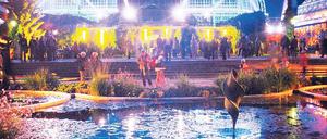 Ein Fest für alle Sinne: Die Dritte Botanische Nacht am Sonnabend bietet Schauspiel, klassische Musik, Gourmetküche, Marionettentheater und - als Höhepunkt - ein Feuerwerk. 10.000 Besucher werden erwartet. Um 17 Uhr geht es los. Tickets kosten 38 Euro. Mehr Infos auf www.botanische-nacht.de
